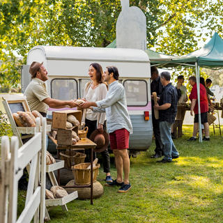 Taste new flavours at the Paihia Market