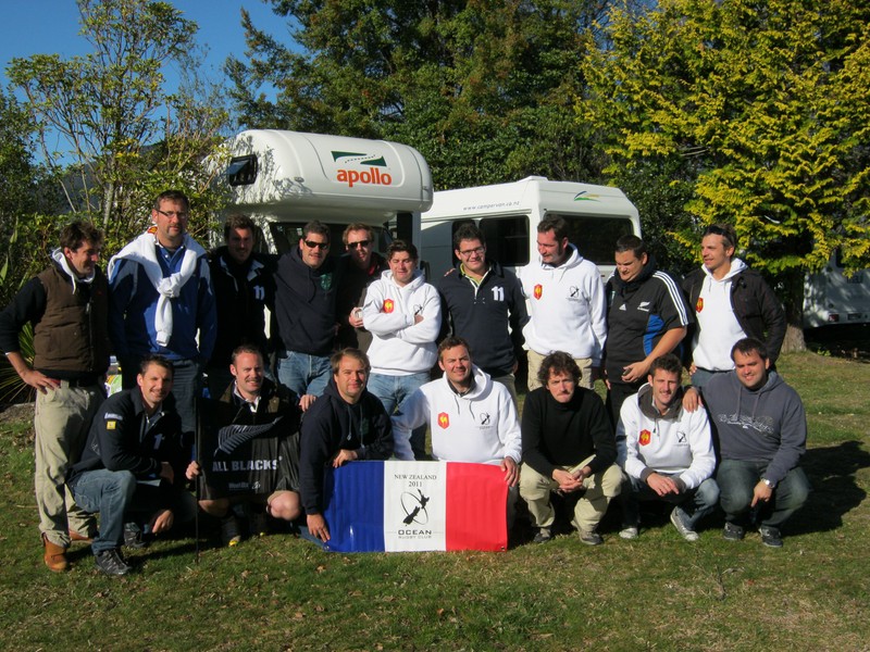 French Visiting for the Rugby