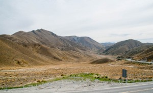 A winding New Zealand road