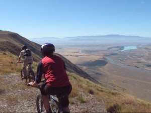 Mountain biking Mackenzie Basin