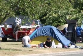 tent site