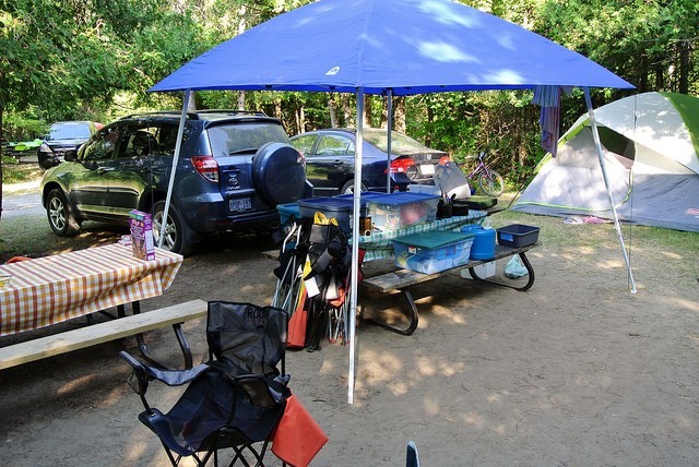 Photo of camping storage containers